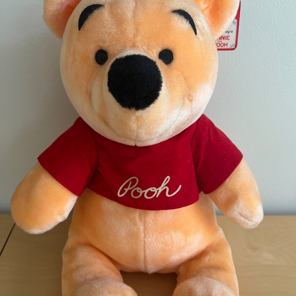 Winnie the Pooh Disney Stuffed Animal Plush 14" with Tags